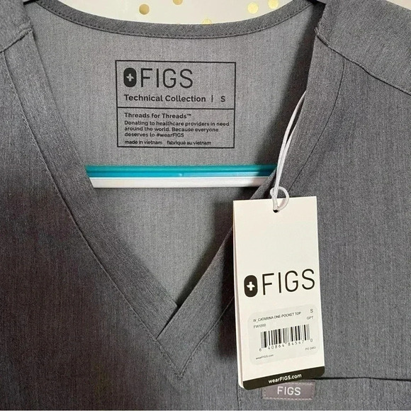 Catarina One-Pocket Scrub Top - Picture 4 of 6